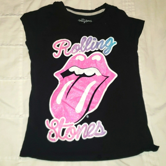 Girl's Rolling Stones T-Shirt - Picture 1 of 4